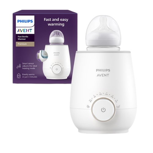 Philips Avent flessenwarmer met babyfles