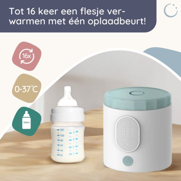 Numsy Draagbare Flessenwarmer batterij