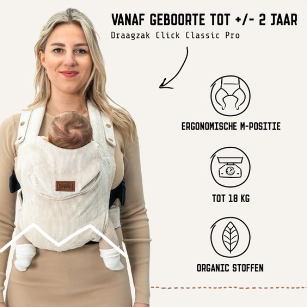 ByKay Click Carrier Classic Pro draagcapaciteit