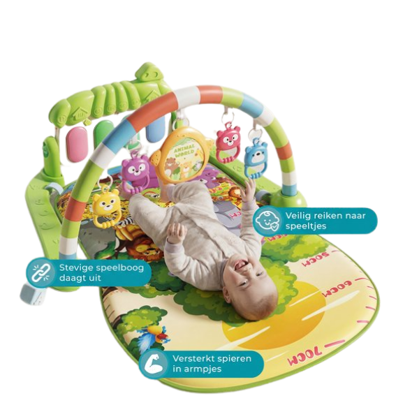 Sweet Sprout Babygym met baby