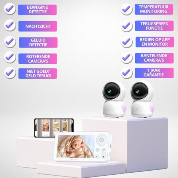 iNeedy Apy Babyfoon functies