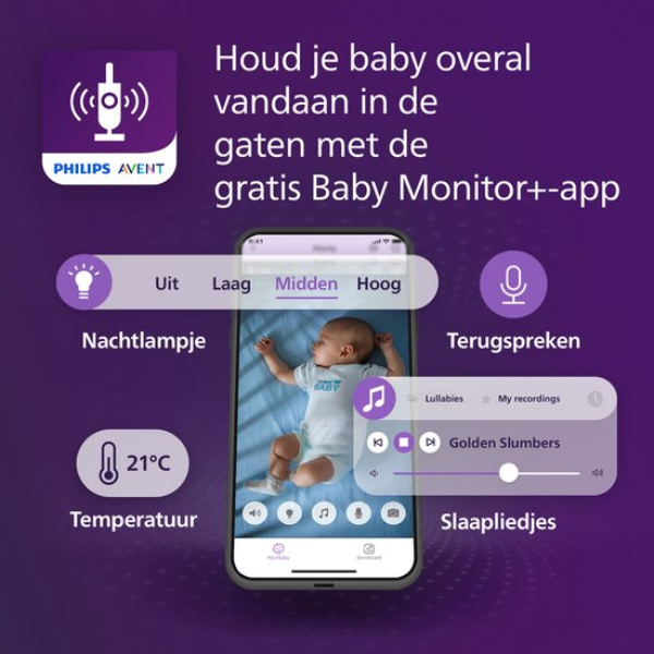 Philips Avent Connected SCD951/26 mogelijkheden