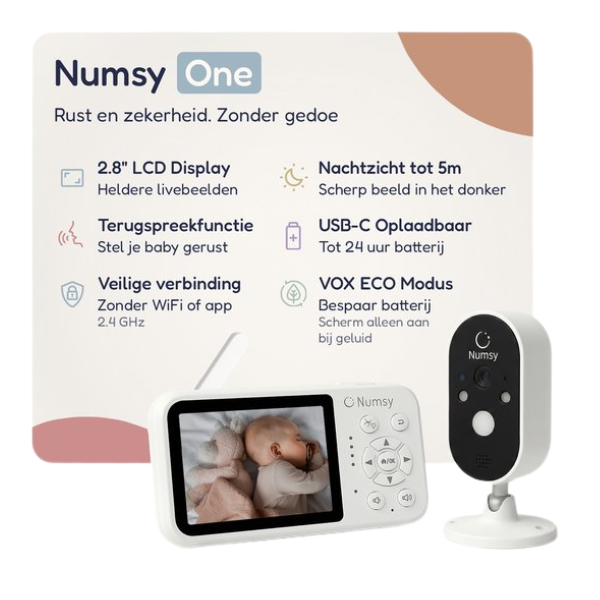 Numsy One Babyfoon functies