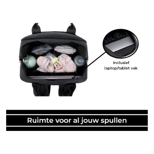 Zedar Rugzak ruime vakken