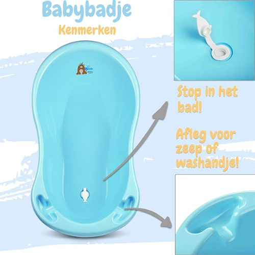 Babykajo Babybadje afvoer van water