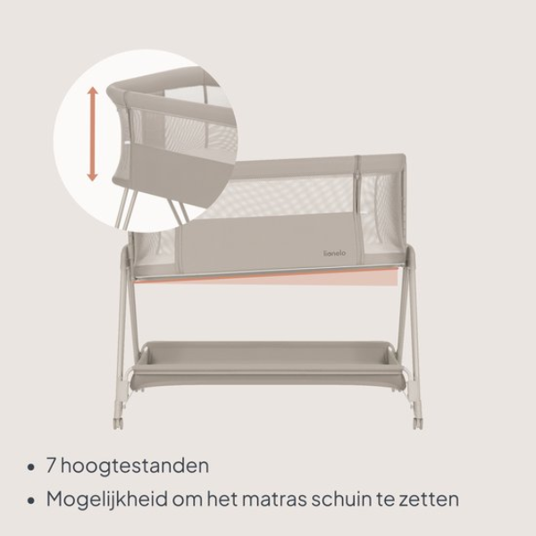 Lionelo Luna 2 in 1 in hoogte verstelbaar