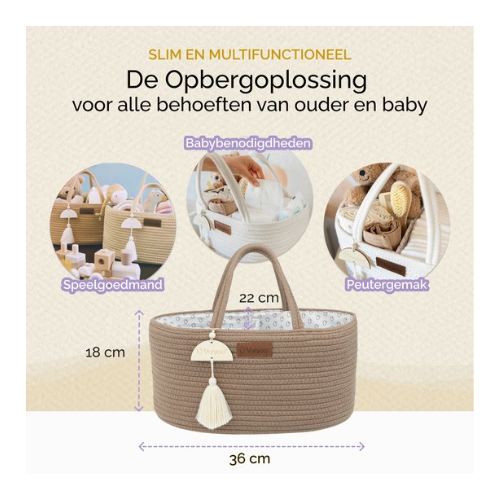 Handig opbergen in de Yunioo Commodemand