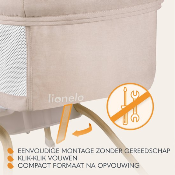 Lionelo Malin co-sleeper compact