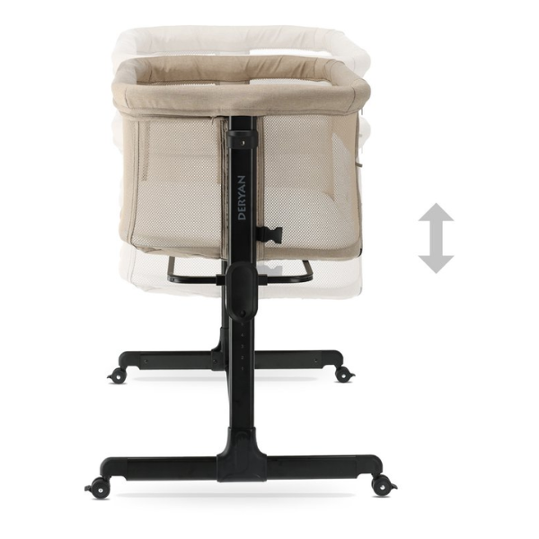 Snoozy Co-sleeper verstelbaarheid