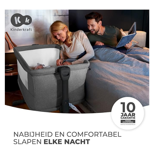 NESTE GROW naast ouders bed