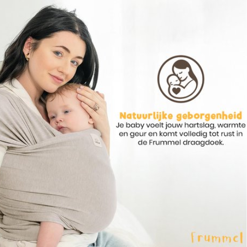 Frummel Baby Draagdoek geborgenheid